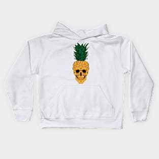 Pineapple skull Kids Hoodie